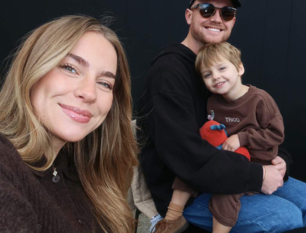 Emilie Kiser e família (Foto Reprodução Redes Sociais)