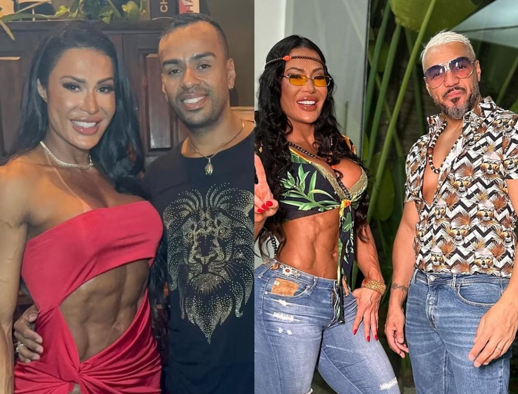 Gracyanne Barbosa, Belo E Ex Funcionário (foto Reprodução Redes Sociais)