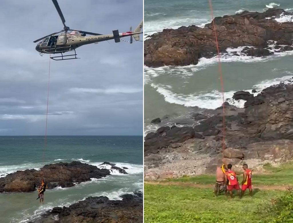 Helicóptero (foto Reprodução Redes Sociais)