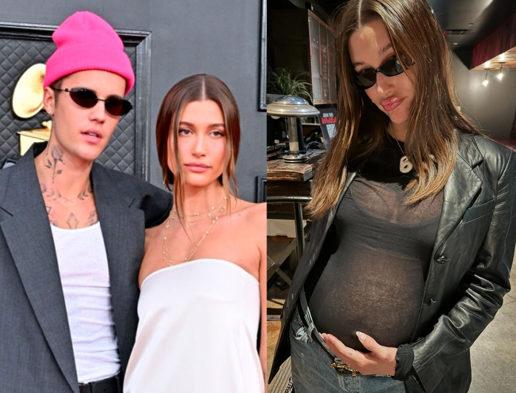 Justin E Hailey Bieber (foto Reprodução Redes Sociais)