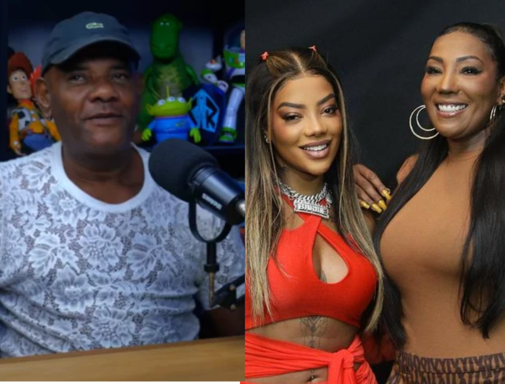 Ludmilla E Seus Pais (foto Reprodução Redes Sociais)