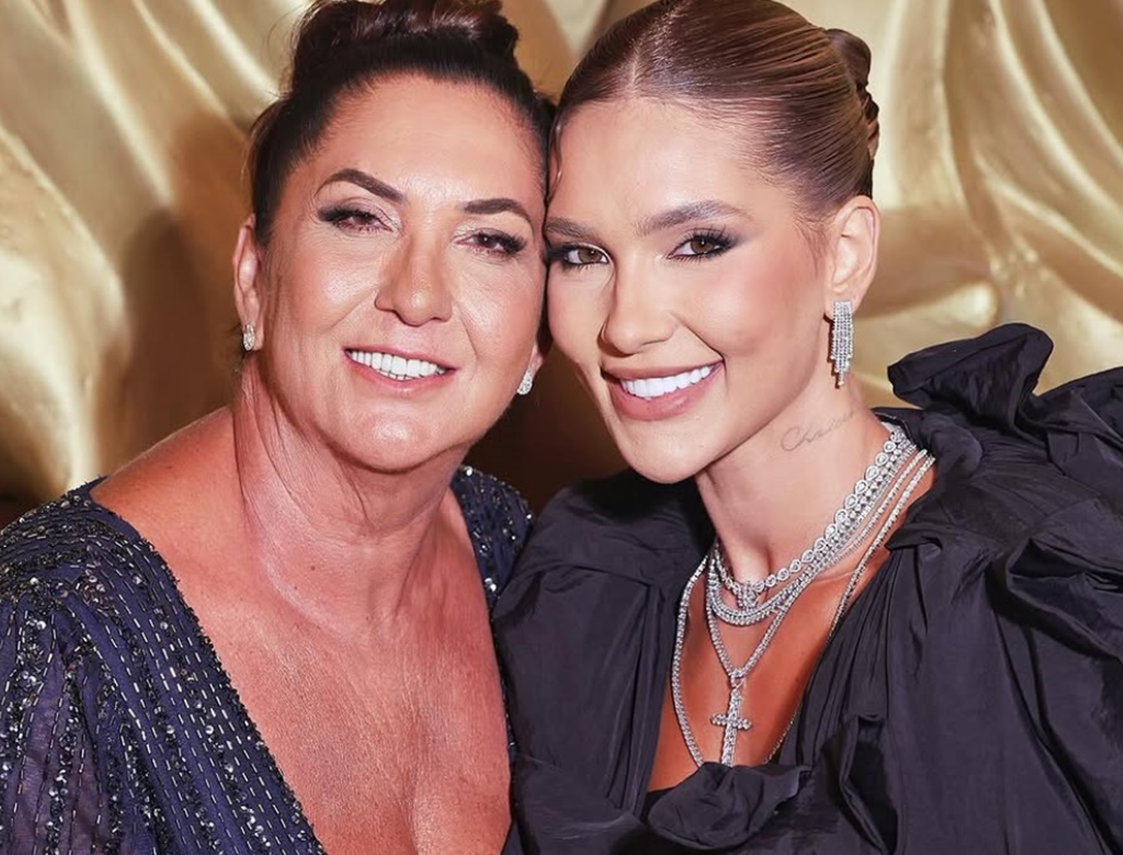 Virginia E Mãe (foto Reprodução Redes Sociais)
