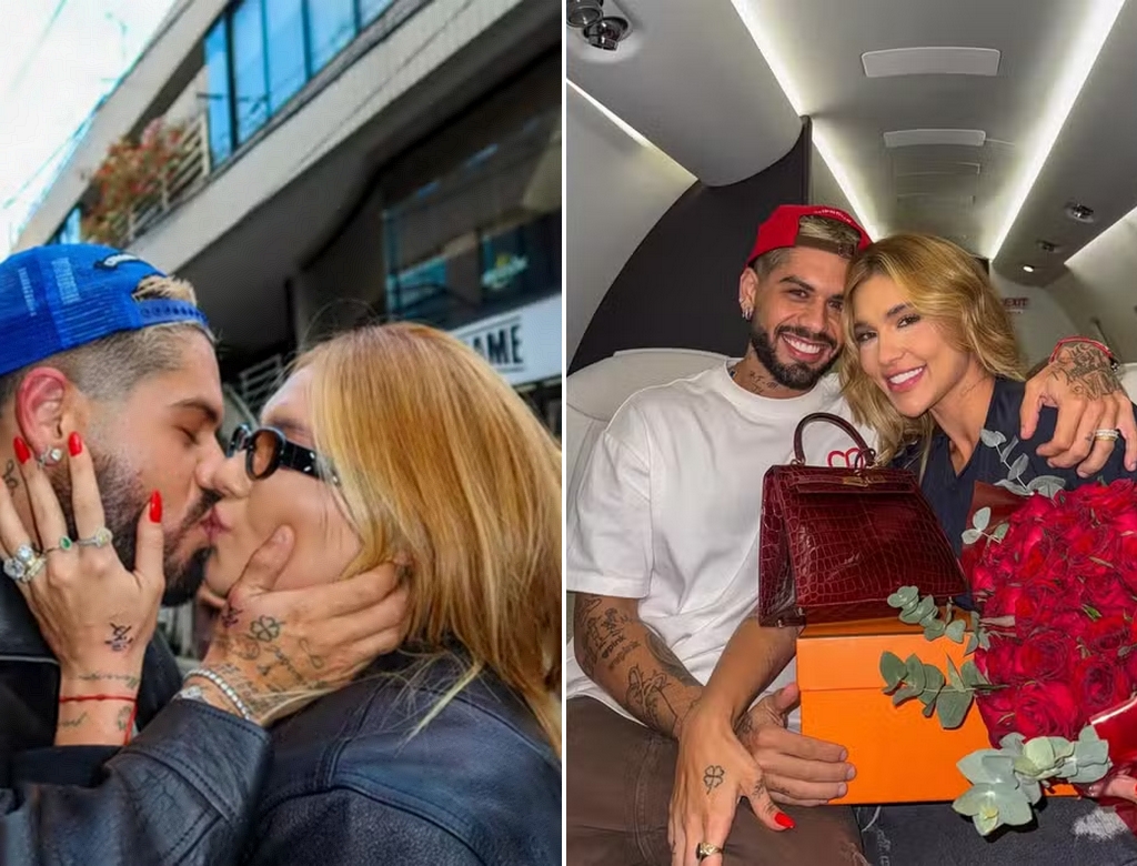 Zé Felipe e Virginia (foto Getty Images)