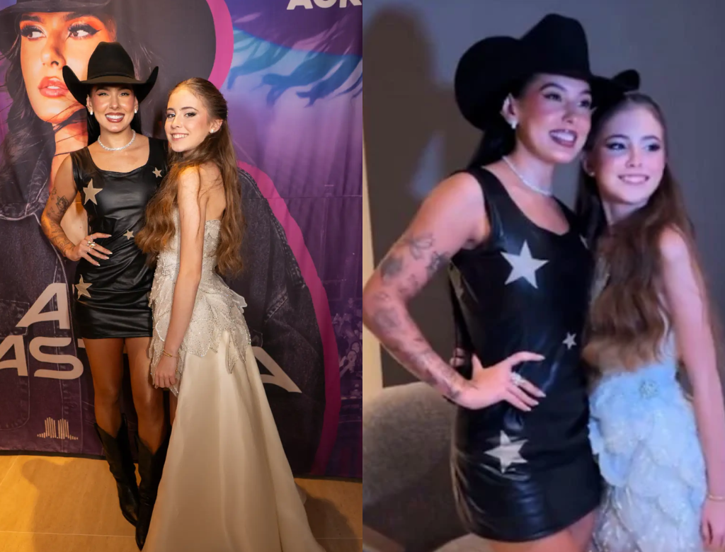Ana Castela E Herdeira (foto Reprodução Redes Sociais)