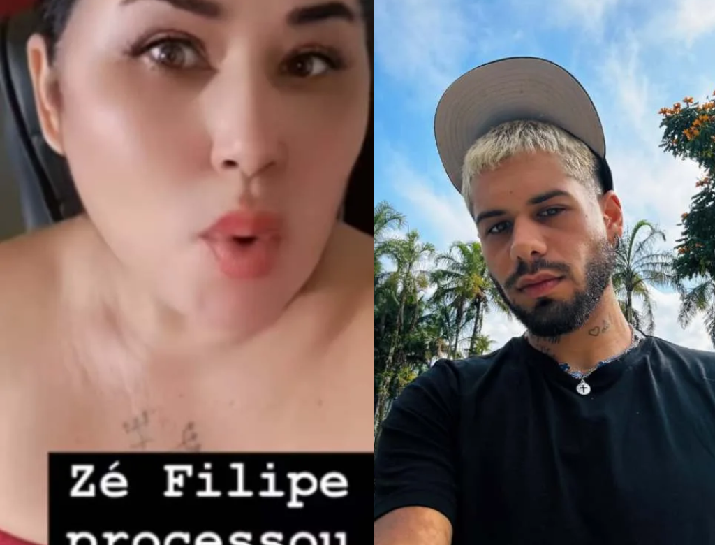 Cleo Loyola E Zé Felipe (foto Reprodução Redes Sociais)