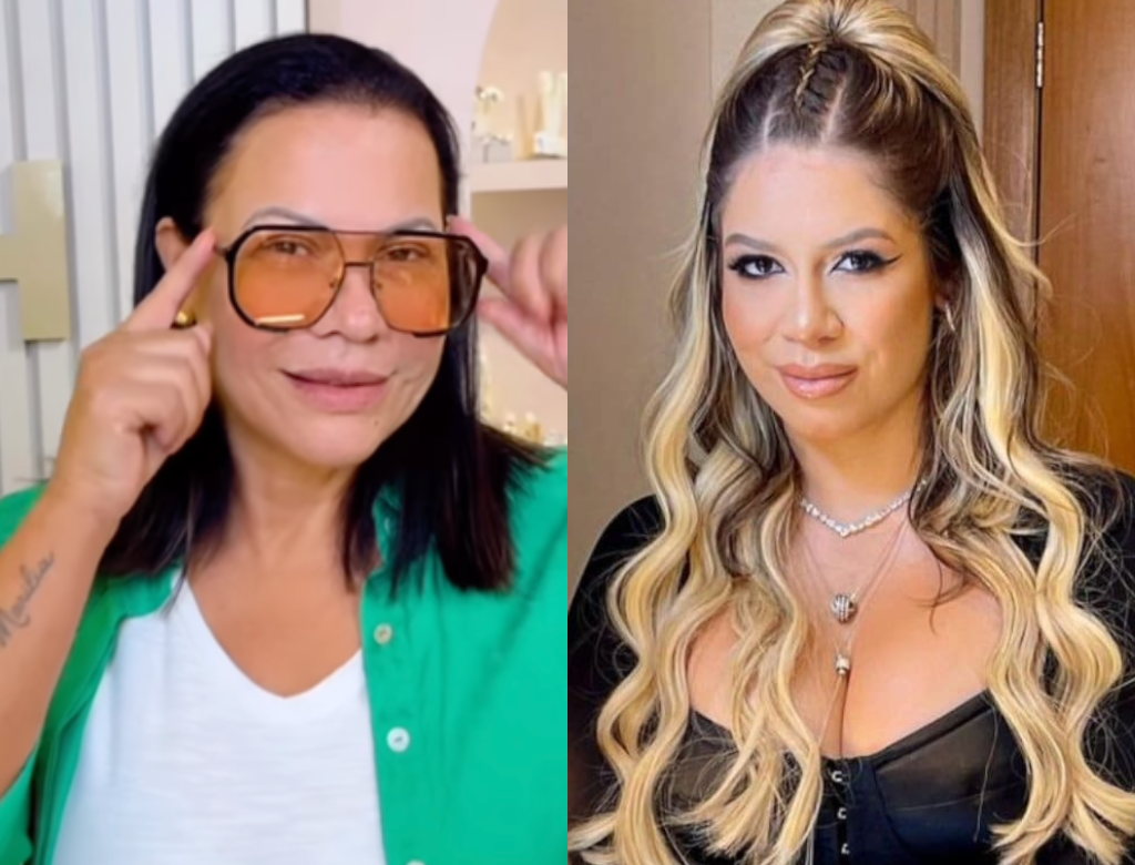 Marília Mendonça E Dona Ruth (foto Reprodução Redes Sociais)