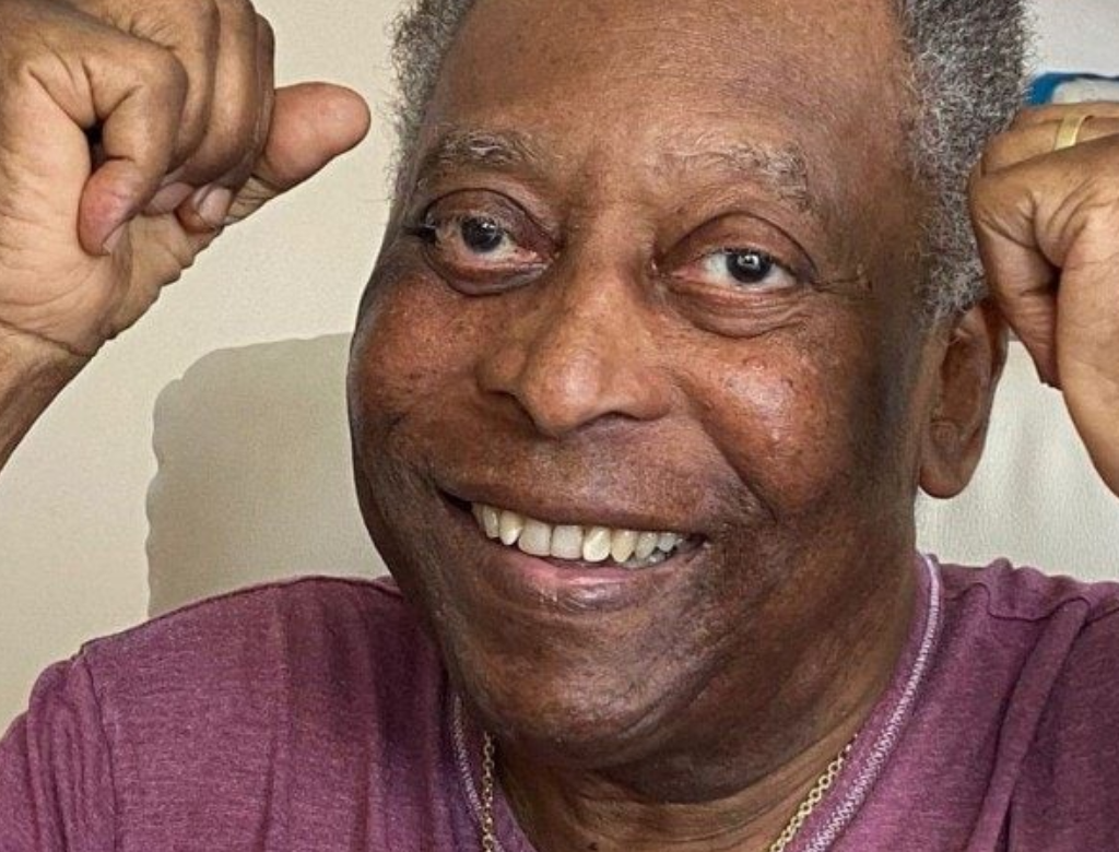 Pelé (foto Reprodução Redes Sociais)