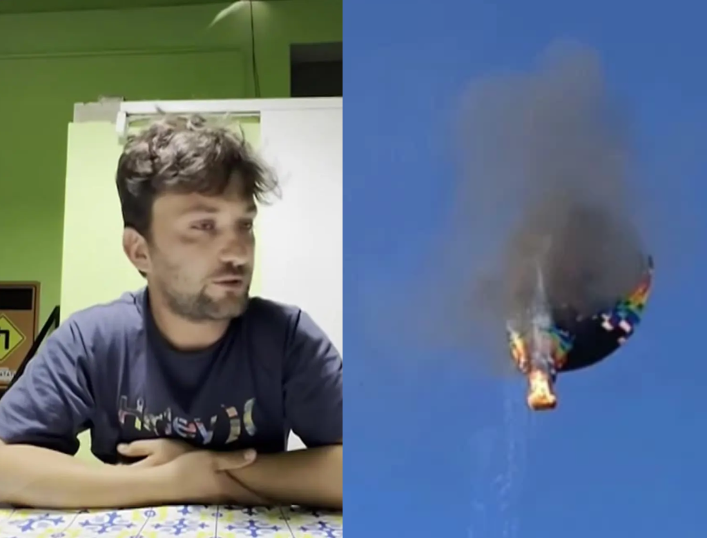 Piloto Quebra O Silêncio Sobre Tragédia Com Balão Em Sc (foto Reprodução Redes Sociais)