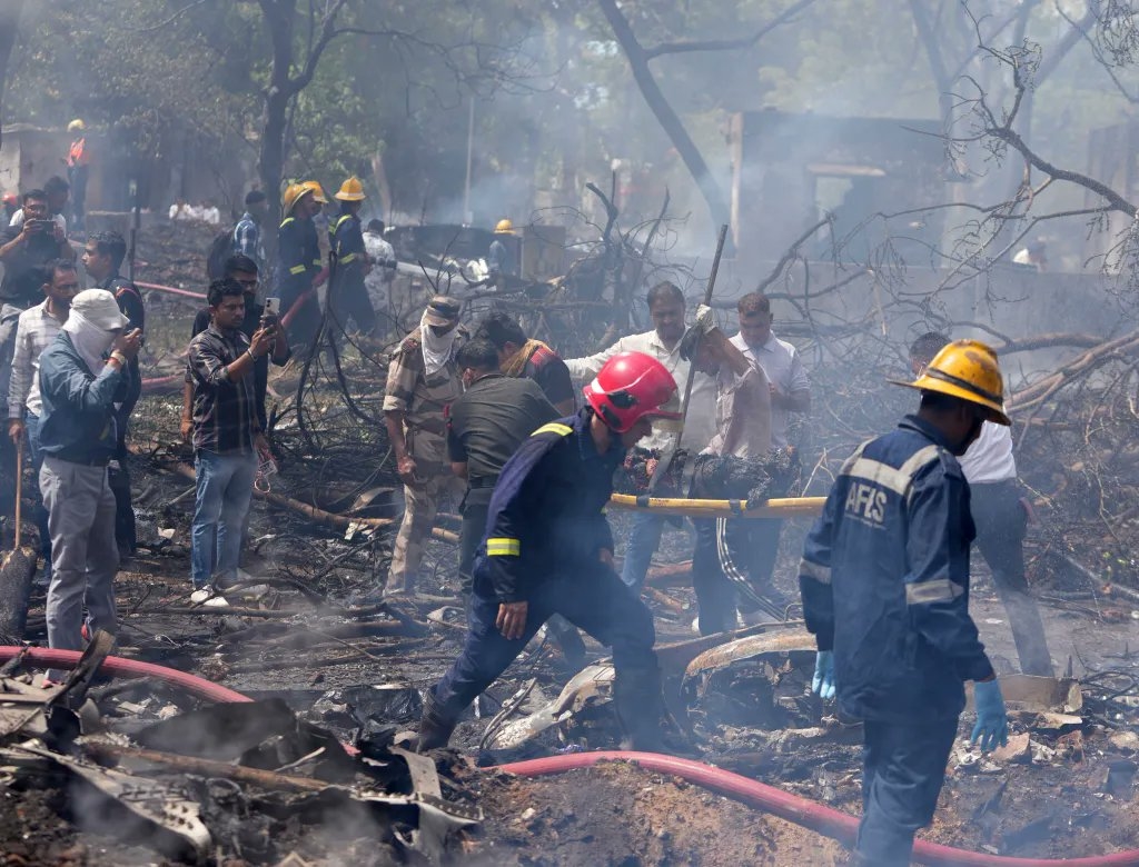 Queda De Avião Na India (foto Reprodução Redes Sociais) 6