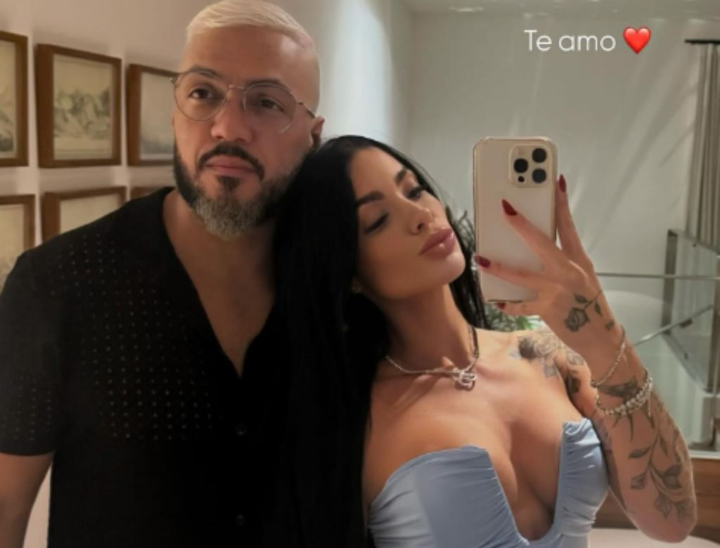 Belo e Rayane Figliuzzi (reprodução Instagram)