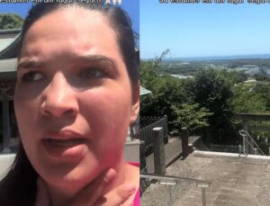 Brasileira no Japão sobe em templo religioso durante alerta de tsunami; veja VÍDEO