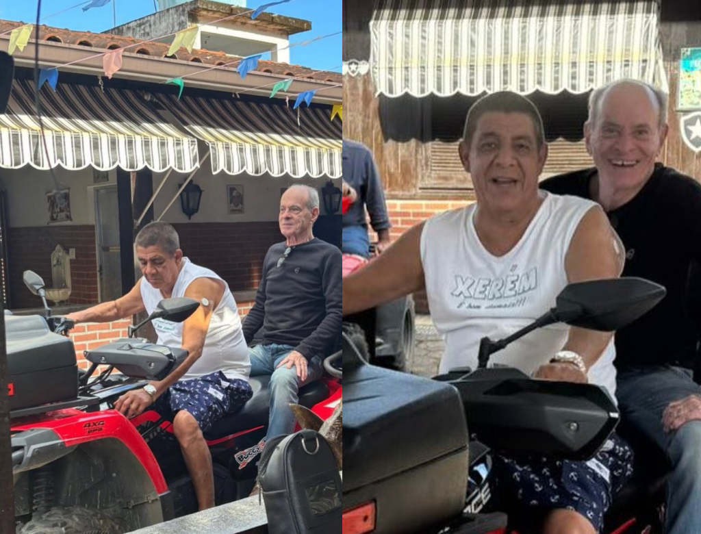 Ney Matogrosso e Zeca Pagodinho (foto Reprodução Redes Sociais)