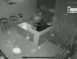 Homem quebra porta de vidro e furta clínica odontológica; Veja vídeo!