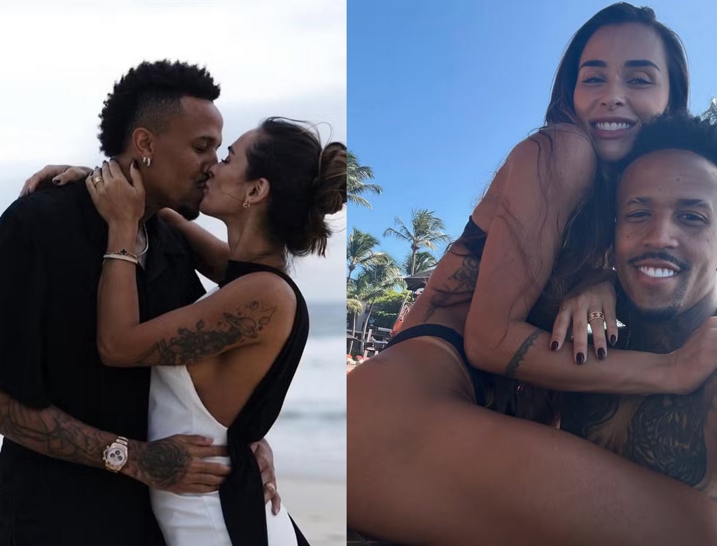 Tainá Castro e Eder Militão (Foto Reprodução Redes Sociais)
