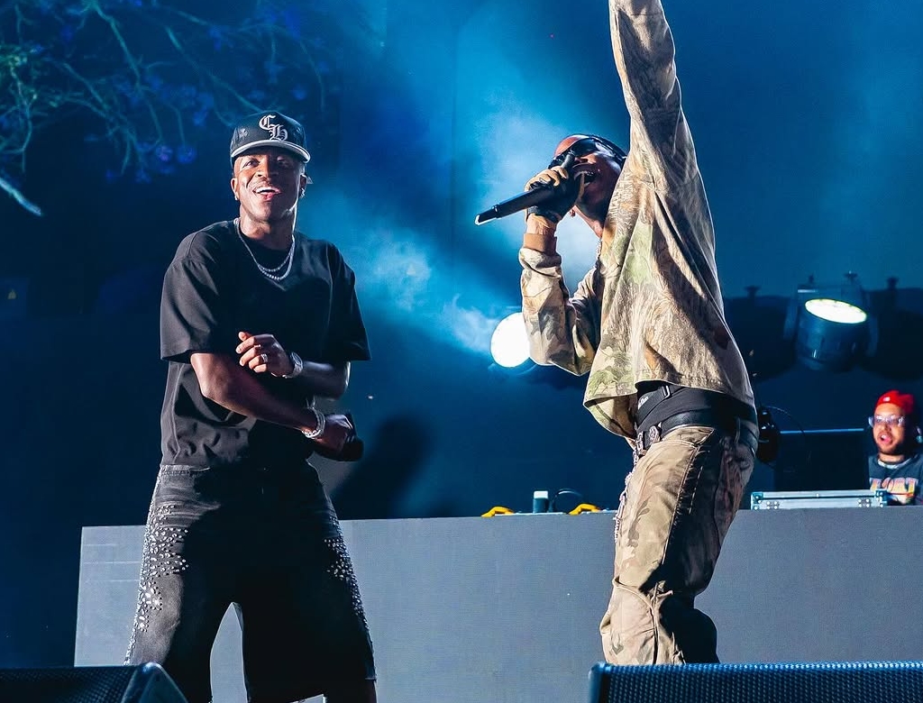 Vini Jr e Travis Scott (Foto Reprodução Redes Sociais)