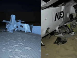 Avião de pequeno porte cai nos Lençóis Maranhenses e mata duas pessoas