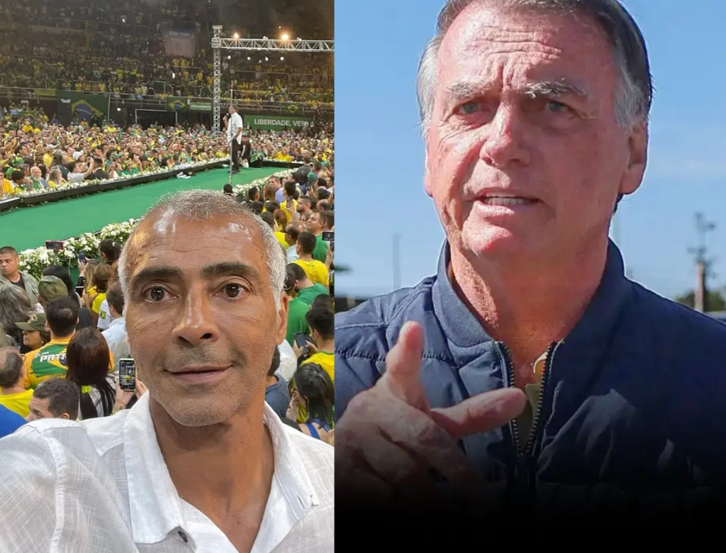 Romário quebra silêncio após boatos de rompimento com Bolsonaro: “Pressões muito fortes”