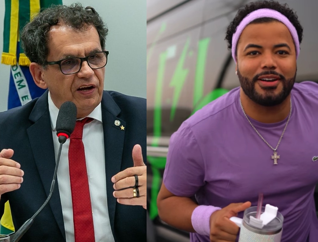 Deputado e Hytalo Santos (Foto Reprodução Redes Sociais)