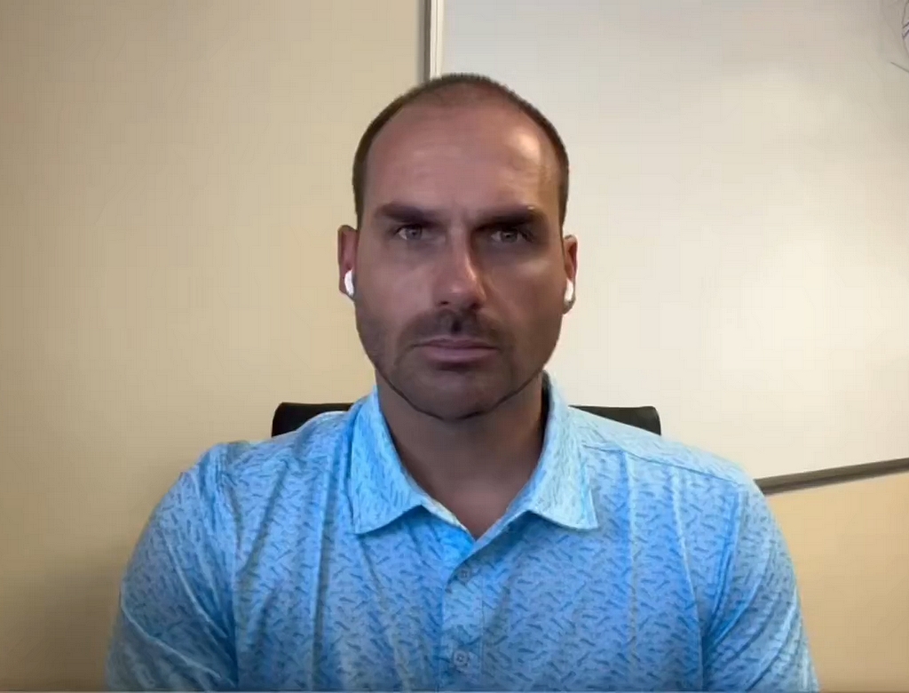 Eduardo Bolsonaro (Foto Reprodução Redes Sociais)