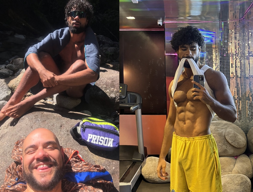 Gominho e Helyo Felipe (Foto Reprodução Redes Sociais)