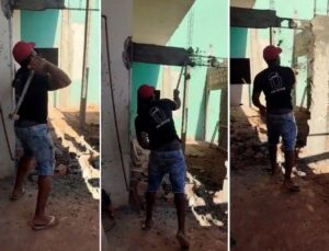 Ex-funcionário destrói tudo em obra de construtora após demissão; veja VÍDEO