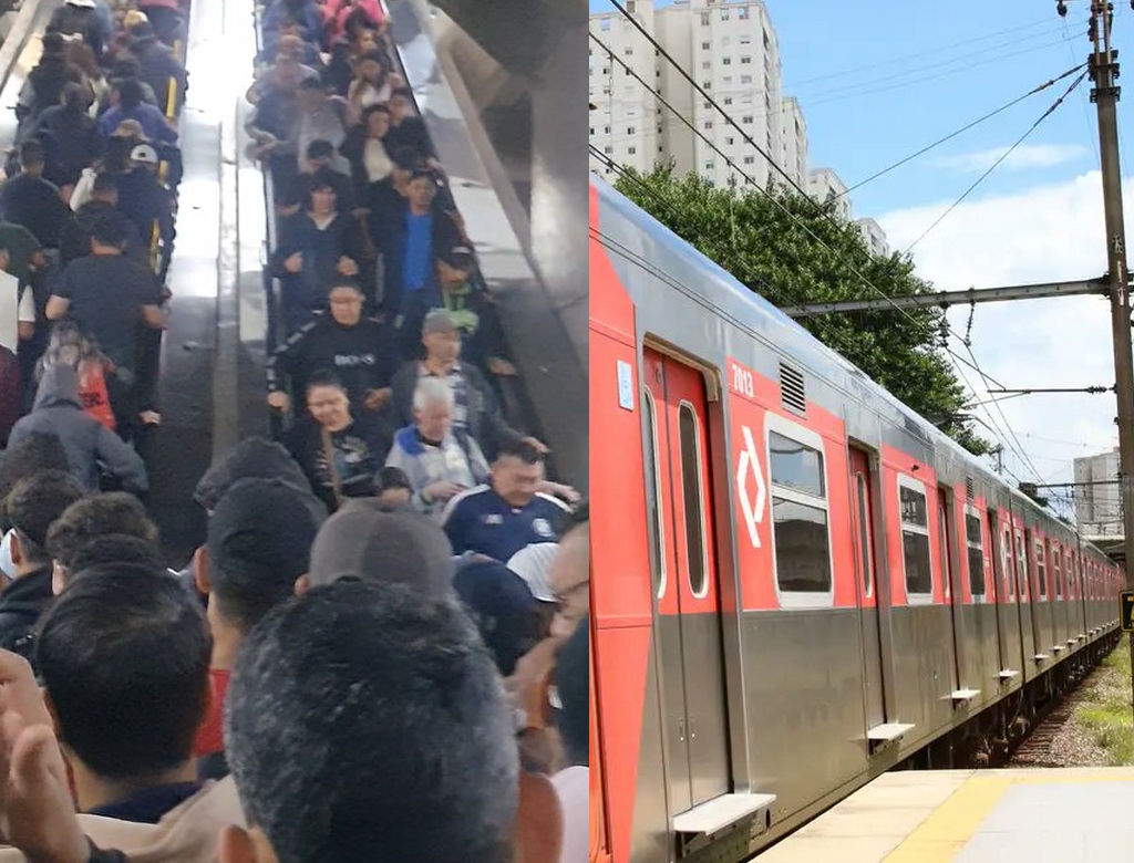 Trem (Foto Reprodução Redes Sociais)