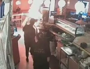 Homem ateia fogo em lanchonete por falta de maionese; VEJA VÍDEO!