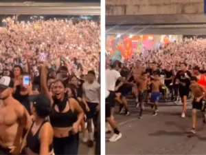 Vídeo: corrida atrai mais mil pessoas no Recife e viraliza na web