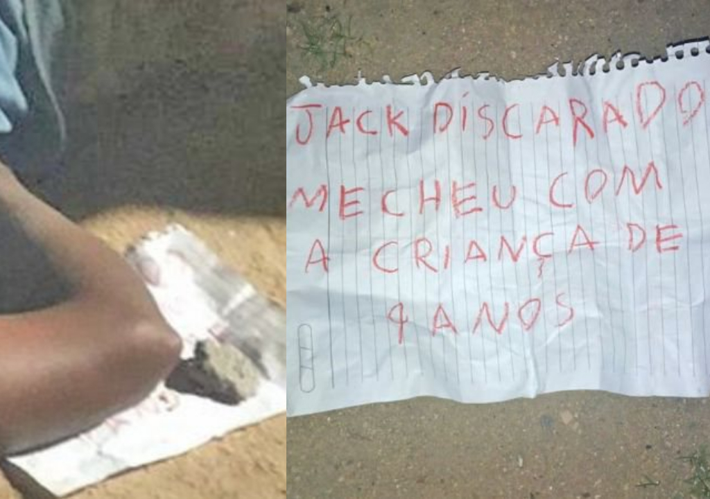 Homem é morto e encontrado junto a bilhete (Foto: Reprodução)