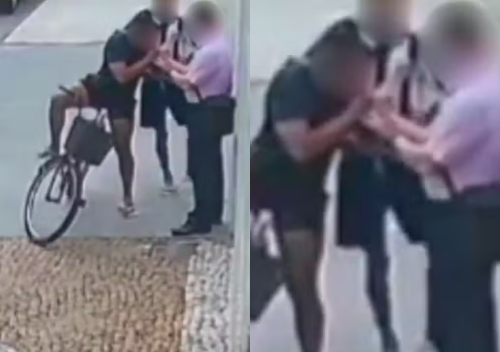 Homem tem dedo mordido em assalto (Foto: Reprodução)