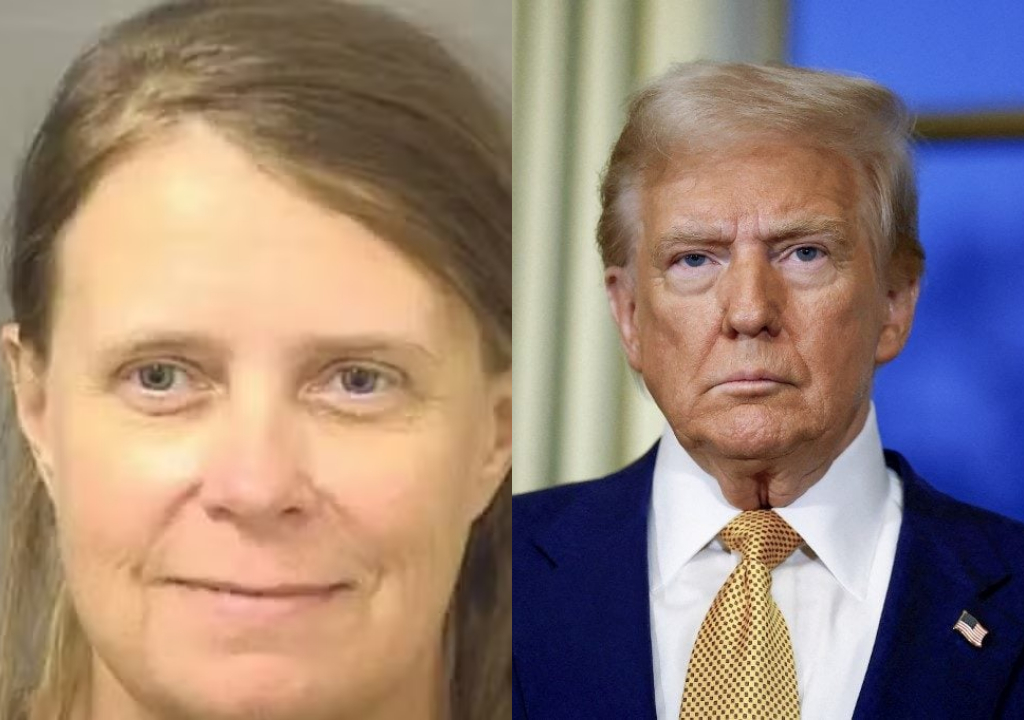 Christy e Trump (Foto: Reprodução)
