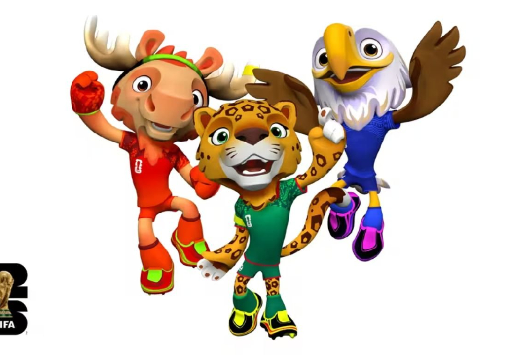 Mascotes da Copa (Foto: Reprodução_)