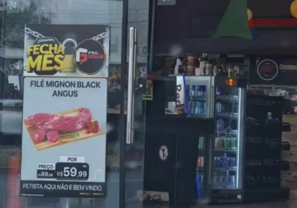 Frigorífico em Goiás (Foto: Reprodução)