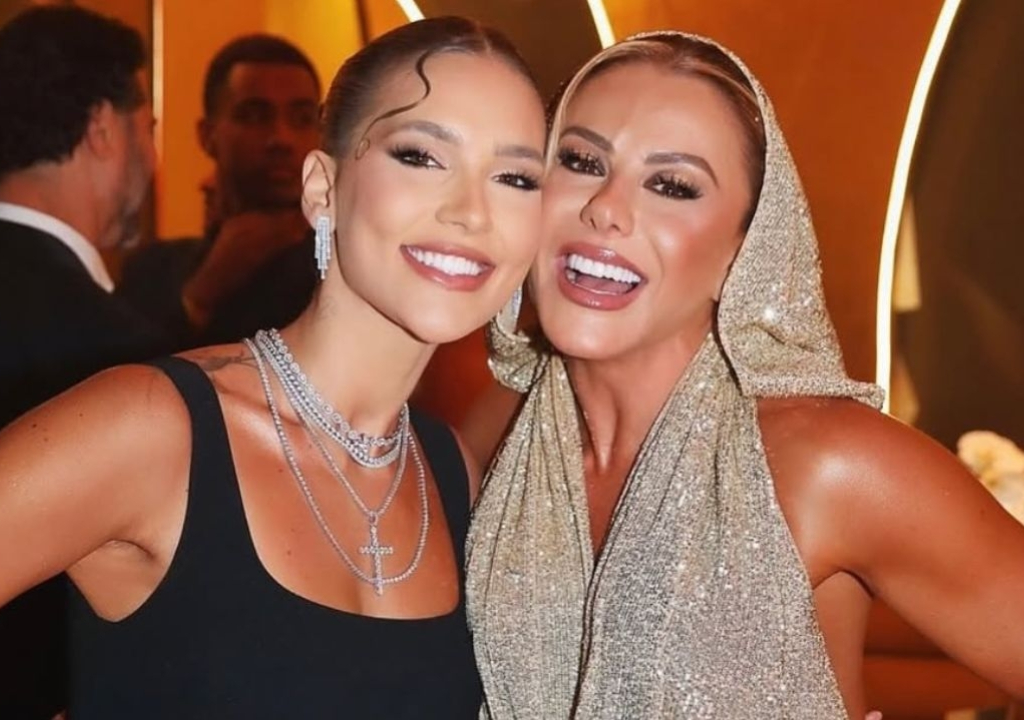 Poliana Rocha e Virginia (Foto: Reprodução)