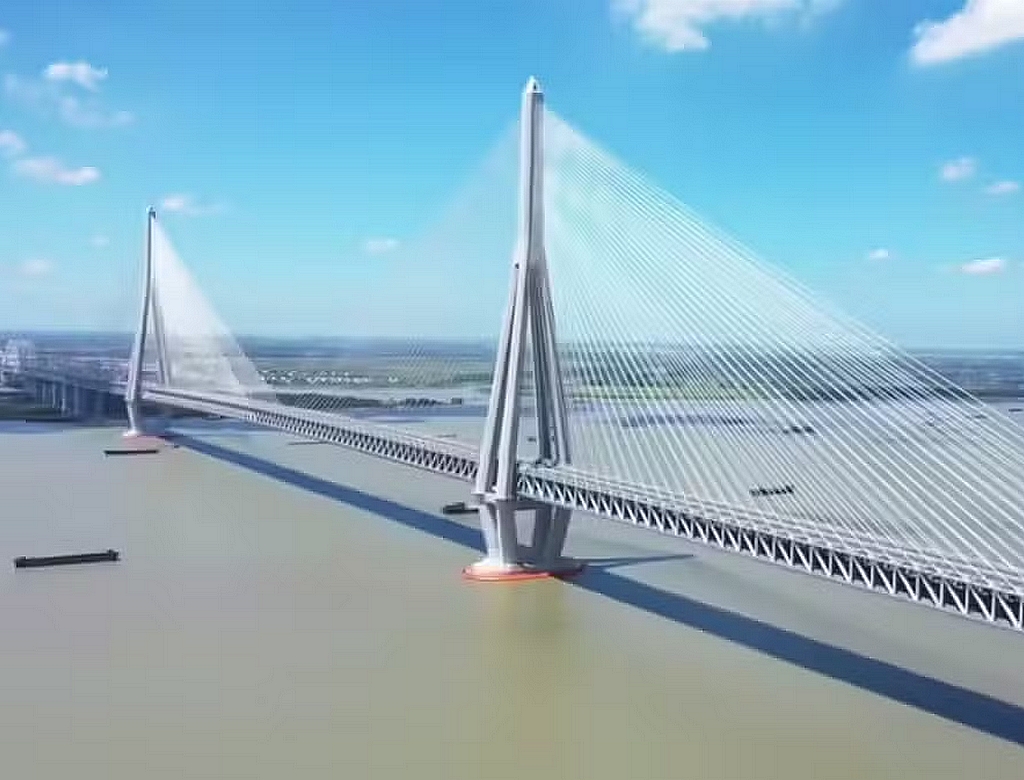China inaugura ponte estaiada que impressiona pelo tamanho e capacidade; descubra!
