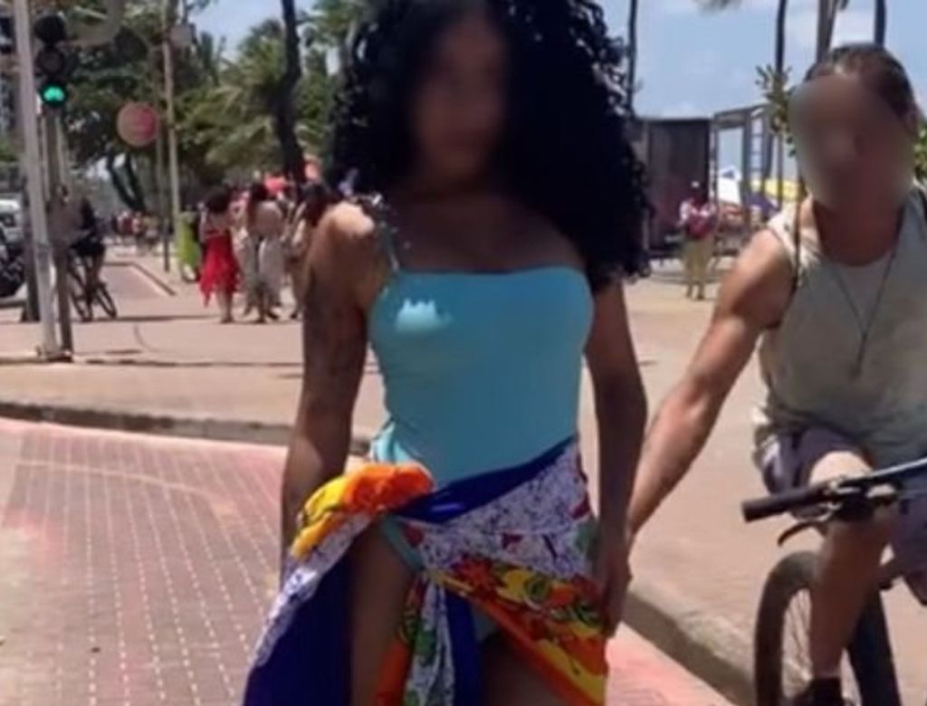 Modelo sofre assédio durante sessão de fotos na praia; Veja vídeo!
