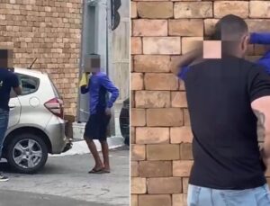 Vídeo: flanelinha é preso ao quebrar vidro de motorista que se recusou a dar dinheiro