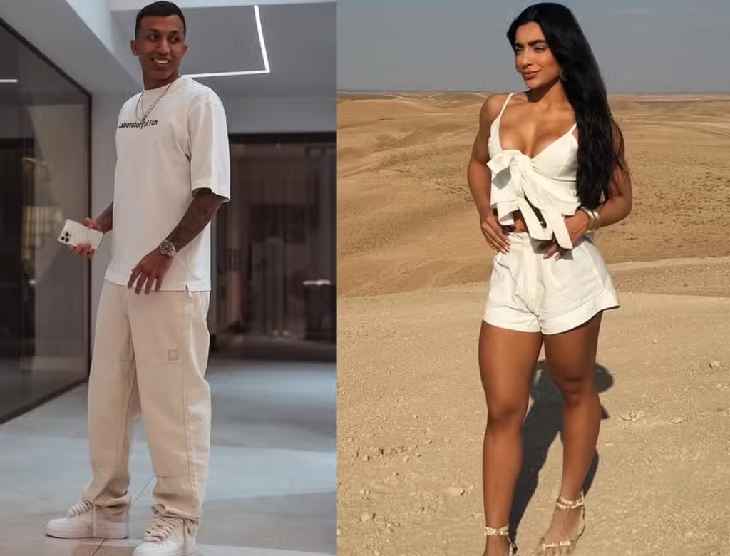 Felipe Silveira e Duda Freire (Foto Reprodução Redes Sociais)