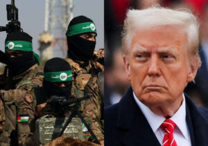 Hamas e Donald Trump (Foto: Reprodução)