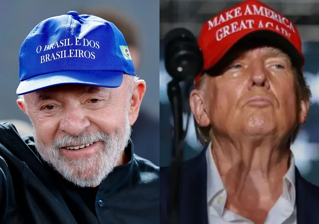 Lula e Donald Trump (Foto: Reprodução)