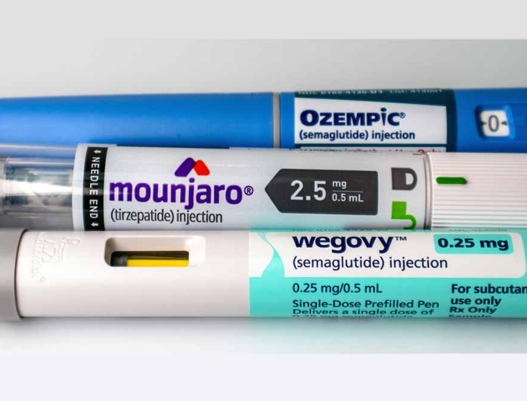 Ozempic e Mounjaro (Foto: Reprodução)