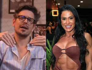 João Vicente e Gracyanne Barbosa (Foto: Reprodução)