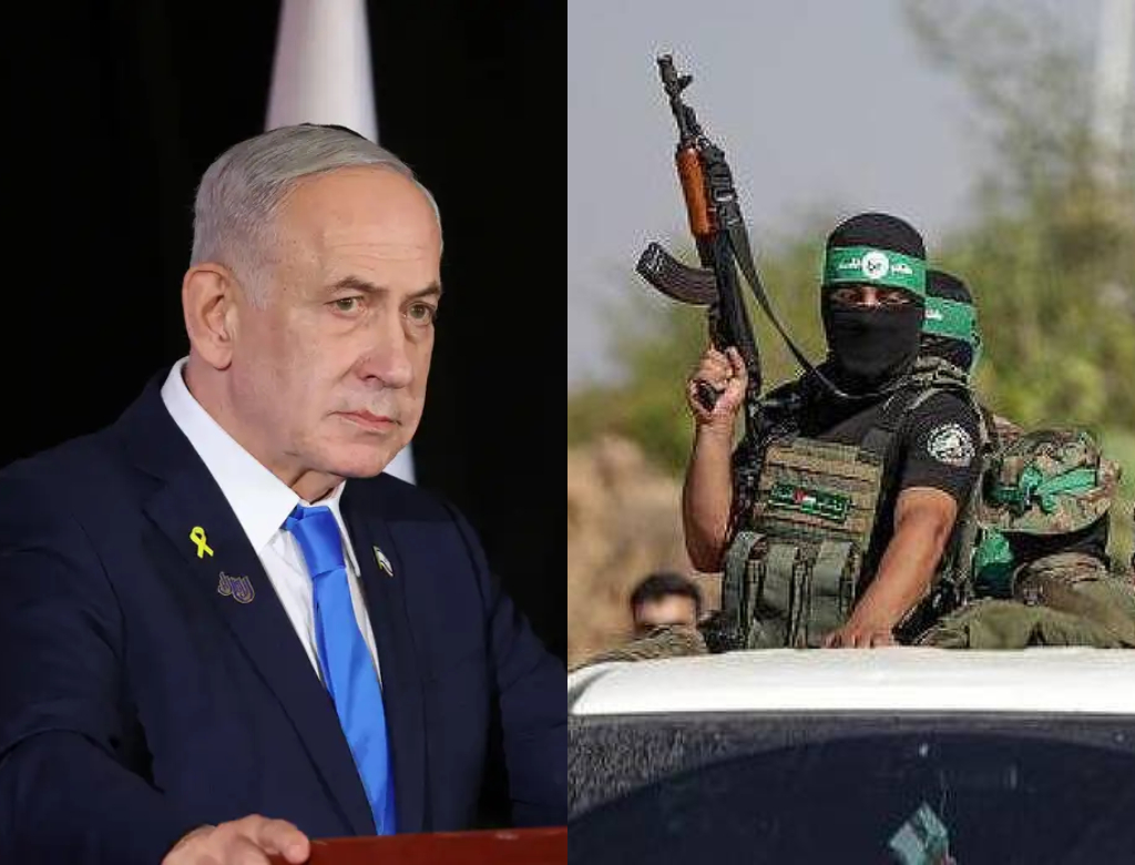 Netanyahu e Hamas (Foto: Reprodução)