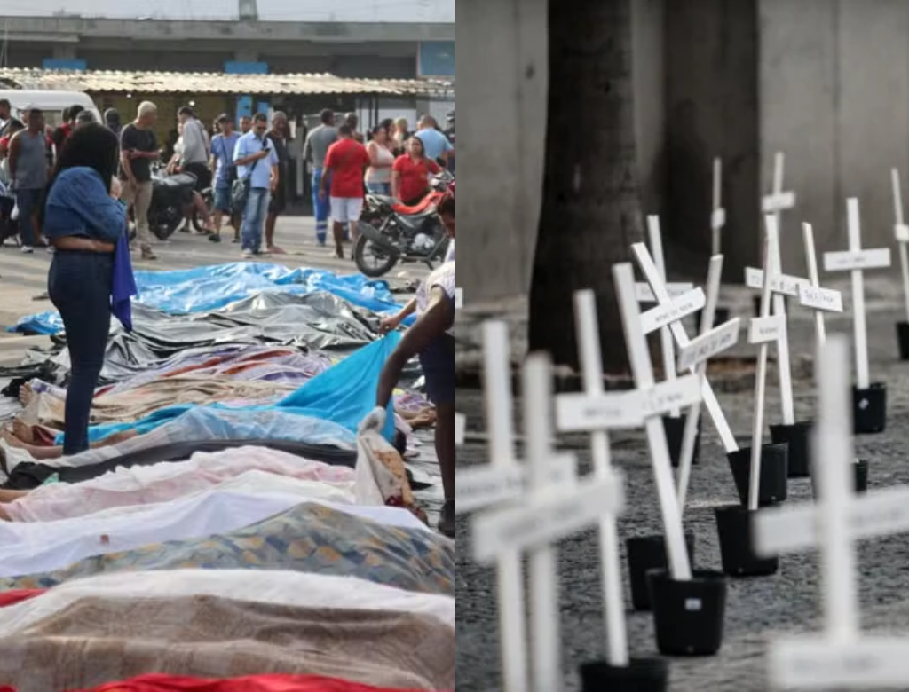 Megaoperação no RJ vs Massacre no Carandiru (Foto: Reprodução)