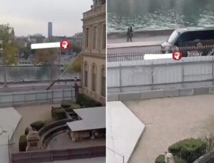 Novas imagens mostram suspeitos fugindo do Louvre em elevador de carga; veja VÍDEO