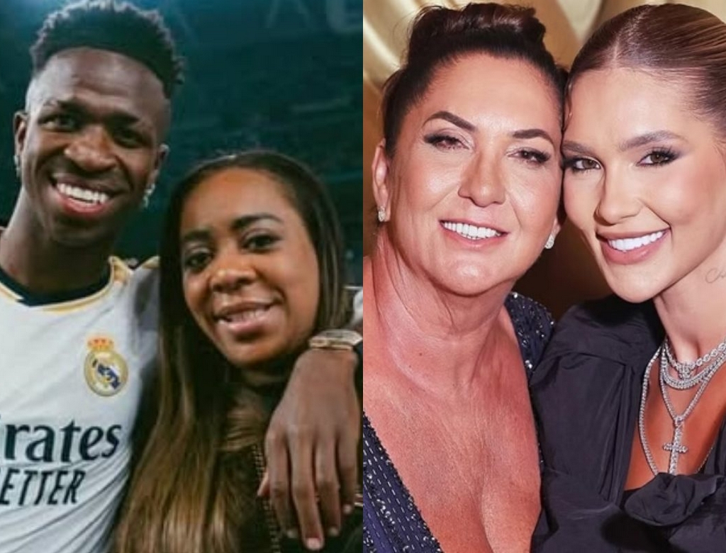 Mães de Virginia e Vini Jr (foto Reprodução Redes Sociais)
