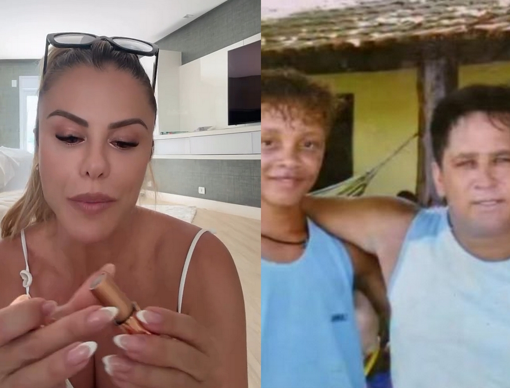 Poliana Rocha e suposto filho (Foto Reprodução Redes Sociais)