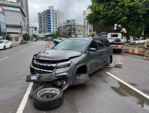 VÍDEO: Bebê engasgado é vítima de acidente a caminho do hospital e fica em estado grave