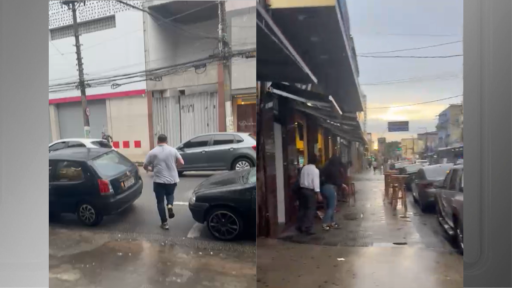 Briga entre comerciantes termina em tiros no centro de Osasco; VEJA VÍDEO!