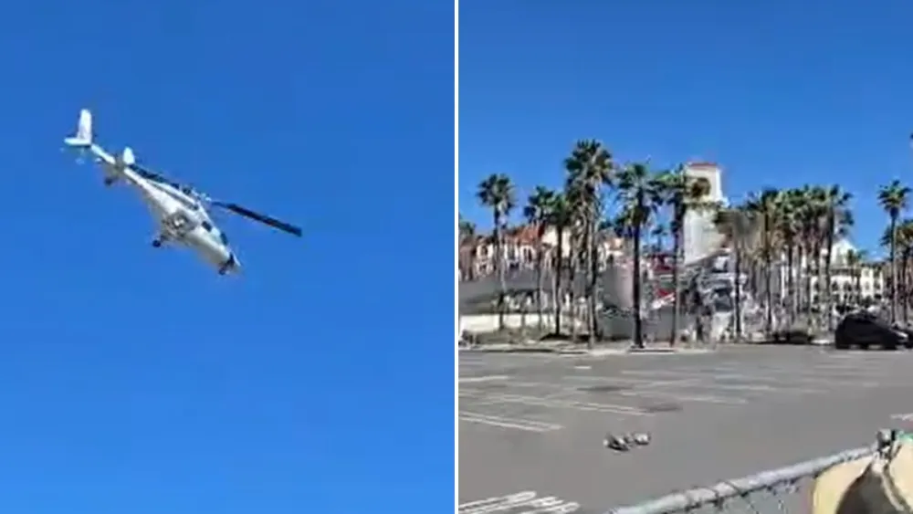 Queda de helicóptero em Los Angeles deixa ao menos cinco feridos; veja vídeo